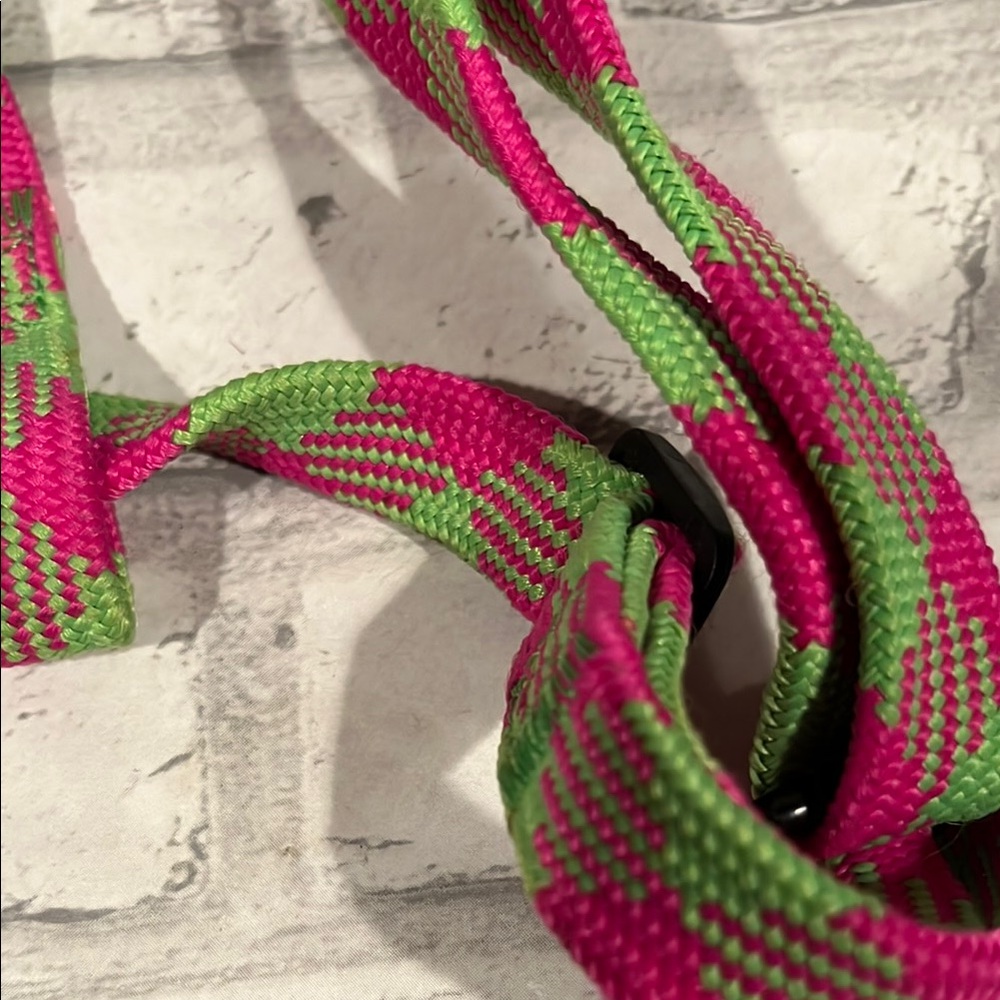 Gooby Pink and Green Dog Harness - Picture 4 of 8